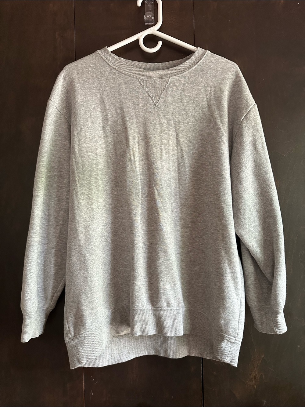 Urban Outfitters Out From Under Gray Oversized Crewneck Sweatshirt